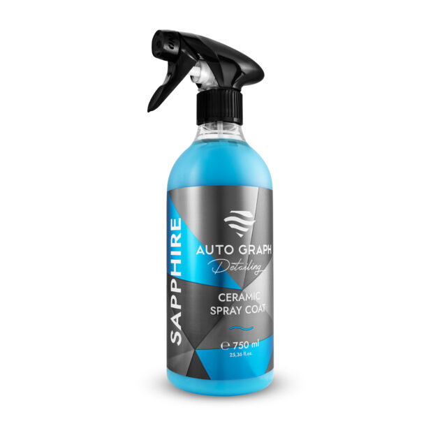 Auto Graph Sapphire 750 ml – quick detailer z SiO₂ (kwarcowy)