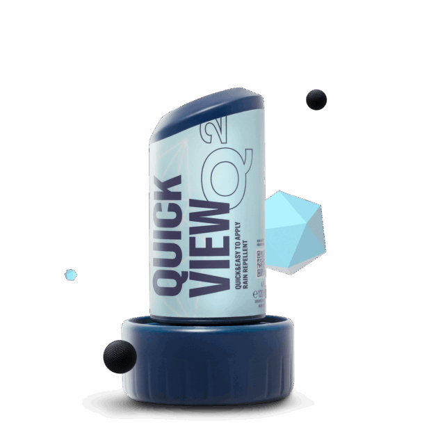 GYEON Q² QuickView 120 ml – niewidzialna wycieraczka